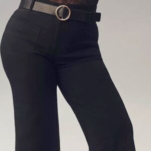 Maeve by Anthropologie Junie Pant : Magic Fabric Edition - Black - Sz: 20W